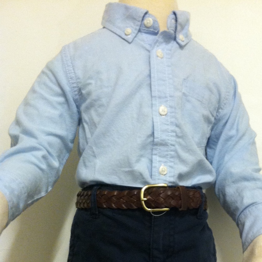 Old Navy Oxford Shirt & Khaki Pants(NAVY) Boys 2T